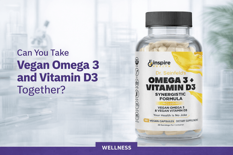 Can You Take Vegan Omega 3 and Vitamin D3 Together? - DrSeinfeld.com Operated by Ginspire Health LLC