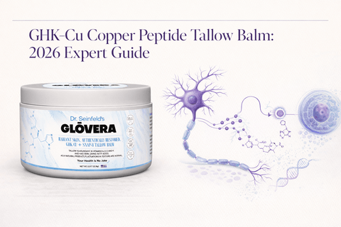 GHK-Cu Copper Peptide Tallow Balm: 2026 Expert Guide - DrSeinfeld.com Operated by Ginspire Health LLC