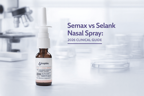Semax vs Selank Nasal Spray: 2026 Clinical Guide - DrSeinfeld.com Operated by Ginspire Health LLC