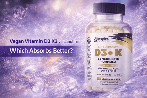 Vegan Vitamin D3 K2 vs Lanolin: Which Absorbs Better? - DrSeinfeld.com Operated by Ginspire Health LLC