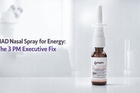 NAD Nasal Spray for Energy: The 3 PM Executive Fix - DrSeinfeld.com Operated by Ginspire Health LLC