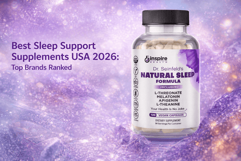 Best Sleep Support Supplements USA 2026: Top Brands Ranked - DrSeinfeld.com Operated by Ginspire Health LLC