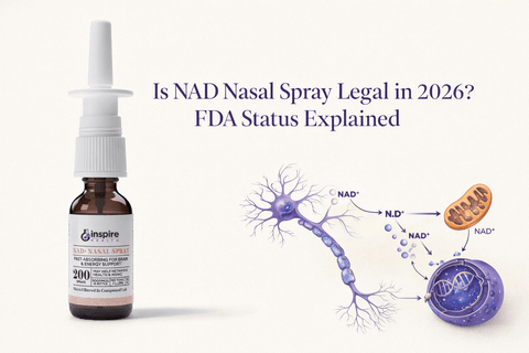 Is NAD Nasal Spray Legal in 2026? FDA Status Explained - DrSeinfeld.com Operated by Ginspire Health LLC