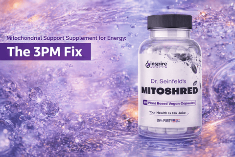 Mitochondrial Support Supplement for Energy: The 3PM Fix - DrSeinfeld.com Operated by Ginspire Health LLC