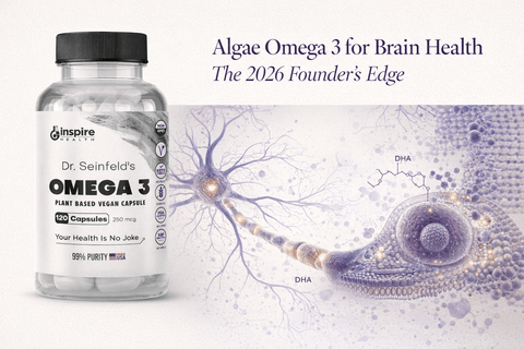 Algae Omega 3 for Brain Health: The 2026 Founder's Edge - DrSeinfeld.com Operated by Ginspire Health LLC