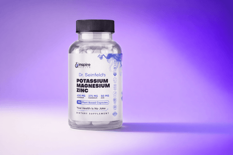 Potassium Magnesium Zinc Supplement: The 3 PM Crash Fix - DrSeinfeld.com Operated by Ginspire Health LLC
