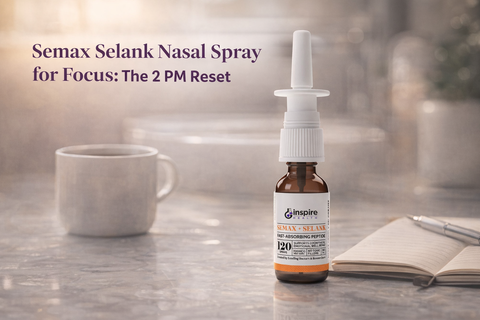Semax Selank Nasal Spray for Focus: The 2 PM Reset