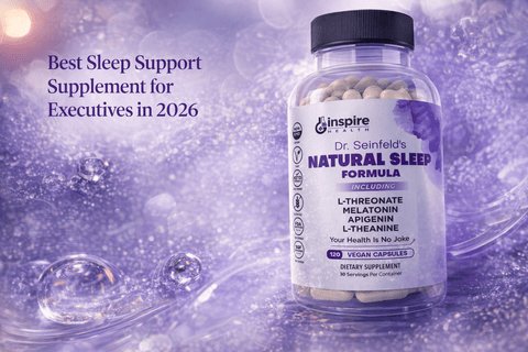 Best Sleep Support Supplement for Executives in 2026 - DrSeinfeld.com Operated by Ginspire Health LLC