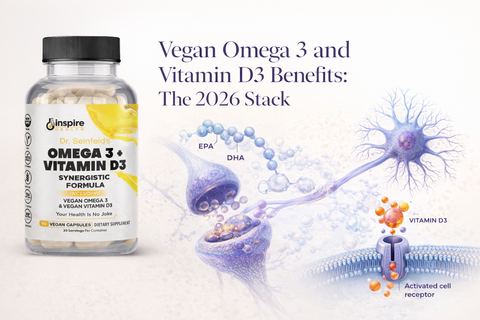 Vegan Omega 3 and Vitamin D3 Benefits: The 2026 Stack
