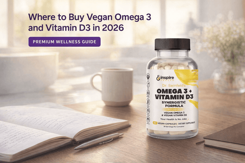 Where to Buy Vegan Omega 3 and Vitamin D3 in 2026 - DrSeinfeld.com Operated by Ginspire Health LLC
