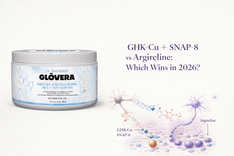 GHK-Cu + SNAP-8 vs Argireline: Which Wins in 2026? - DrSeinfeld.com Operated by Ginspire Health LLC