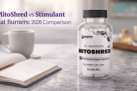 MitoShred vs Stimulant Fat Burners: 2026 Comparison - DrSeinfeld.com Operated by Ginspire Health LLC