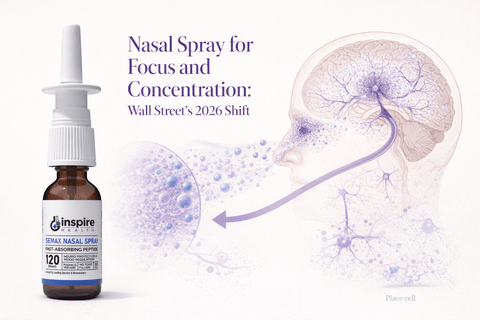 Nasal Spray for Focus and Concentration: Wall Street's 2026 Shift - DrSeinfeld.com Operated by Ginspire Health LLC