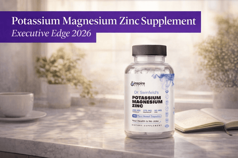 Potassium Magnesium Zinc Supplement: Executive Edge 2026 - DrSeinfeld.com Operated by Ginspire Health LLC