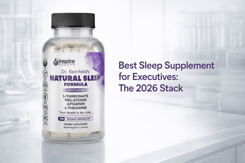 Best Sleep Supplement for Executives: The 2026 Stack - DrSeinfeld.com Operated by Ginspire Health LLC
