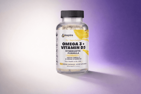 Vegan Omega-3 & Vitamin D3 for Brain Function in 2026 - DrSeinfeld.com Operated by Ginspire Health LLC