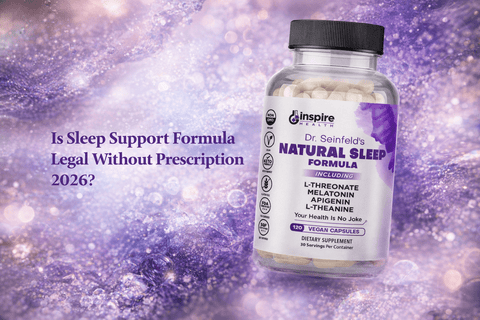 Is Sleep Support Formula Legal Without Prescription 2026? - DrSeinfeld.com Operated by Ginspire Health LLC