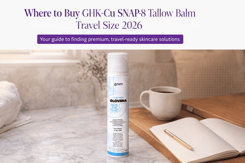 Where to Buy GHK-Cu SNAP-8 Tallow Balm Travel Size 2026 - DrSeinfeld.com Operated by Ginspire Health LLC