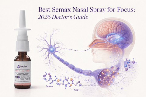 Best Semax Nasal Spray for Focus: 2026 Doctor's Guide - DrSeinfeld.com Operated by Ginspire Health LLC