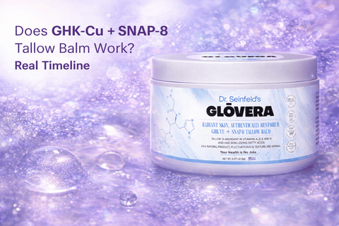 Does GHK-Cu + SNAP-8 Tallow Balm Work? Real Timeline - DrSeinfeld.com Operated by Ginspire Health LLC