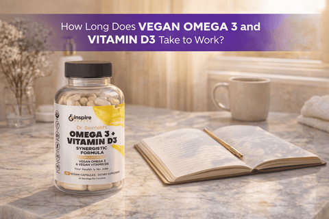 How Long Does Vegan Omega 3 and Vitamin D3 Take to Work? - DrSeinfeld.com Operated by Ginspire Health LLC