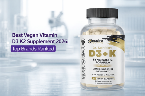 Best Vegan Vitamin D3 K2 Supplement 2026: Top Brands Ranked
