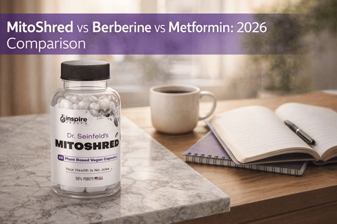 MitoShred vs Berberine vs Metformin: 2026 Comparison - DrSeinfeld.com Operated by Ginspire Health LLC