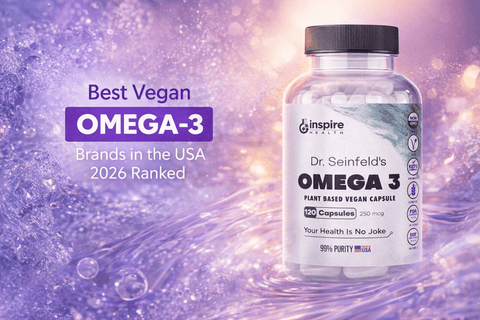 Best Vegan Omega-3 Brands in the USA 2026 Ranked - DrSeinfeld.com Operated by Ginspire Health LLC