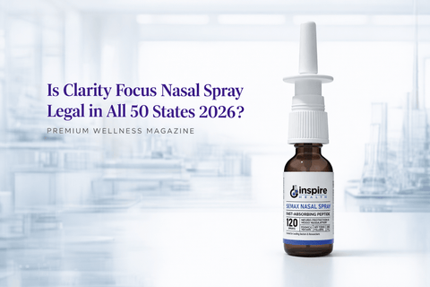Is Clarity Focus Nasal Spray Legal in All 50 States 2026? - DrSeinfeld.com Operated by Ginspire Health LLC