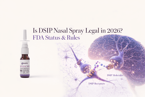 Is DSIP Nasal Spray Legal in 2026? FDA Status & Rules - DrSeinfeld.com Operated by Ginspire Health LLC