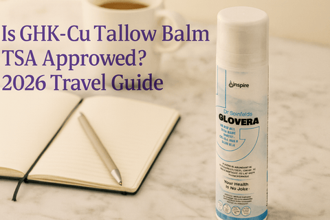 Is GHK-Cu Tallow Balm TSA Approved? 2026 Travel Guide - DrSeinfeld.com Operated by Ginspire Health LLC