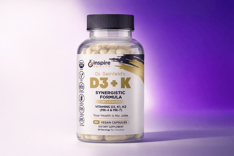 Is Vegan Vitamin D3 + K2 Safe? FDA & Dosage Guide 2026 - DrSeinfeld.com Operated by Ginspire Health LLC