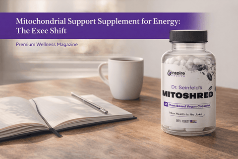 Mitochondrial Support Supplement for Energy: The Exec Shift - DrSeinfeld.com Operated by Ginspire Health LLC