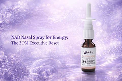NAD Nasal Spray for Energy: The 3 PM Executive Reset - DrSeinfeld.com Operated by Ginspire Health LLC