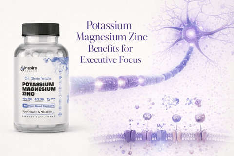 Potassium Magnesium Zinc Benefits for Executive Focus - DrSeinfeld.com Operated by Ginspire Health LLC