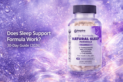 Does Sleep Support Formula Work? 30-Day Guide (2026) - DrSeinfeld.com Operated by Ginspire Health LLC