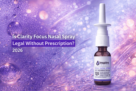 Is Clarity Focus Nasal Spray Legal Without Prescription? 2026 - DrSeinfeld.com Operated by Ginspire Health LLC