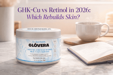 GHK-Cu vs Retinol in 2026: Which Rebuilds Skin? - DrSeinfeld.com Operated by Ginspire Health LLC