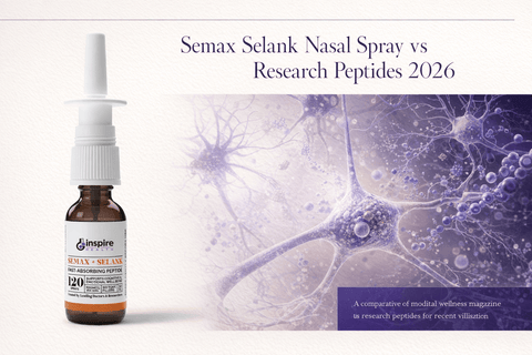 Semax Selank Nasal Spray vs Research Peptides 2026 - DrSeinfeld.com Operated by Ginspire Health LLC