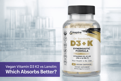 Vegan Vitamin D3 K2 vs Lanolin: Which Absorbs Better? - DrSeinfeld.com Operated by Ginspire Health LLC