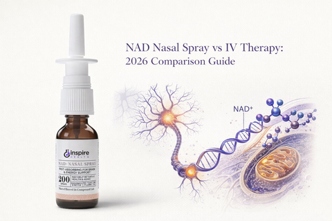 NAD Nasal Spray vs IV Therapy: 2026 Comparison Guide