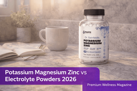 Potassium Magnesium Zinc vs Electrolyte Powders 2026 - DrSeinfeld.com Operated by Ginspire Health LLC
