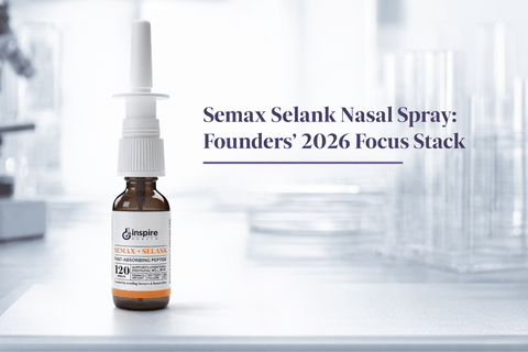 Semax Selank Nasal Spray: Founders' 2026 Focus Stack - DrSeinfeld.com Operated by Ginspire Health LLC