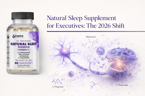 Natural Sleep Supplement for Executives: The 2026 Shift - DrSeinfeld.com Operated by Ginspire Health LLC