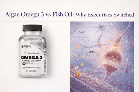 Algae Omega 3 vs Fish Oil: Why Executives Switched - DrSeinfeld.com Operated by Ginspire Health LLC