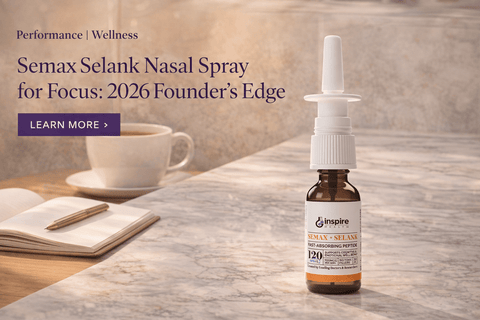 Semax Selank Nasal Spray for Focus: 2026 Founder's Edge - DrSeinfeld.com Operated by Ginspire Health LLC