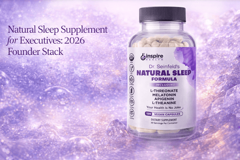 Natural Sleep Supplement for Executives: 2026 Founder Stack - DrSeinfeld.com Operated by Ginspire Health LLC