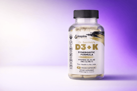 Vitamin D3 K2 Benefits: The 2026 Longevity Stack - DrSeinfeld.com Operated by Ginspire Health LLC