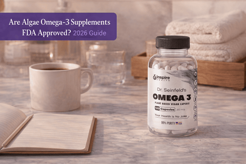 Are Algae Omega-3 Supplements FDA Approved? 2026 Guide - DrSeinfeld.com Operated by Ginspire Health LLC