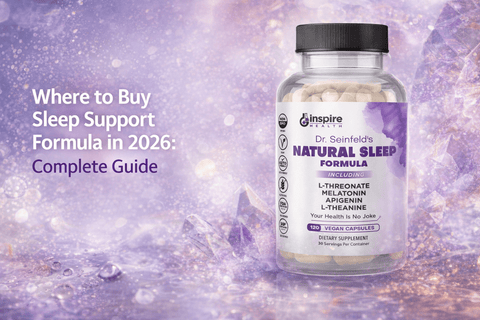 Where to Buy Sleep Support Formula in 2026: Complete Guide - DrSeinfeld.com Operated by Ginspire Health LLC